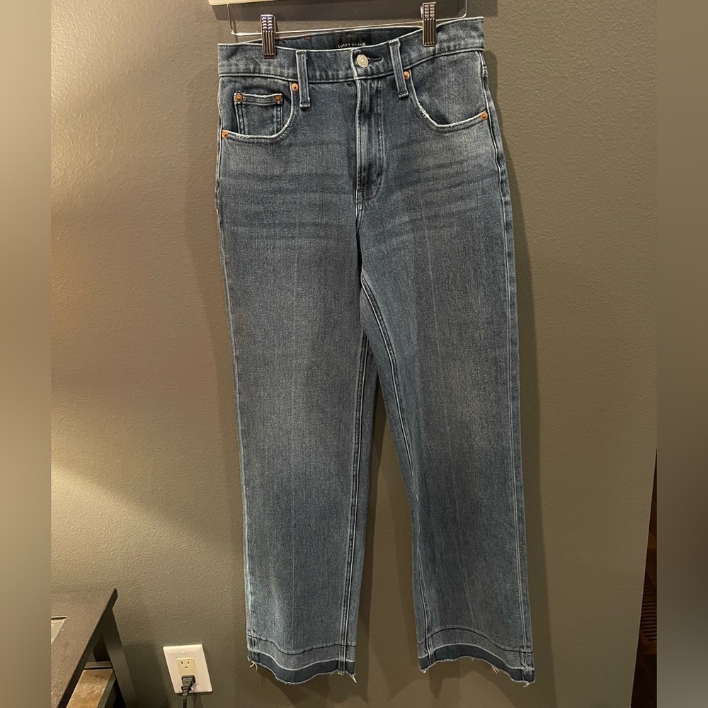 Lucky Brand Straight Leg Blue Jeans